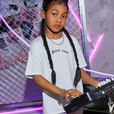 Çocuk   Baskılı T-Shirt - Beyaz