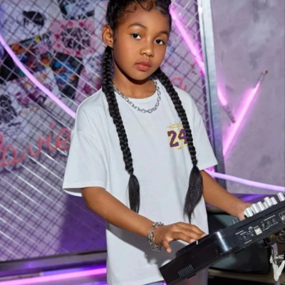 Çocuk   Baskılı T-Shirt - Beyaz