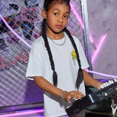 Çocuk   Baskılı T-Shirt - Beyaz