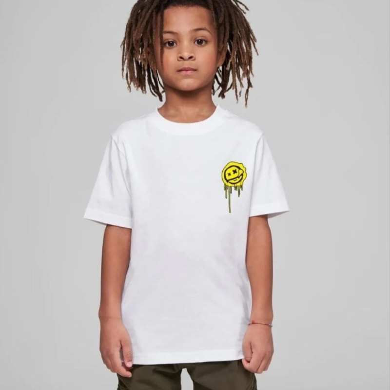 Çocuk   Baskılı T-Shirt - Beyaz