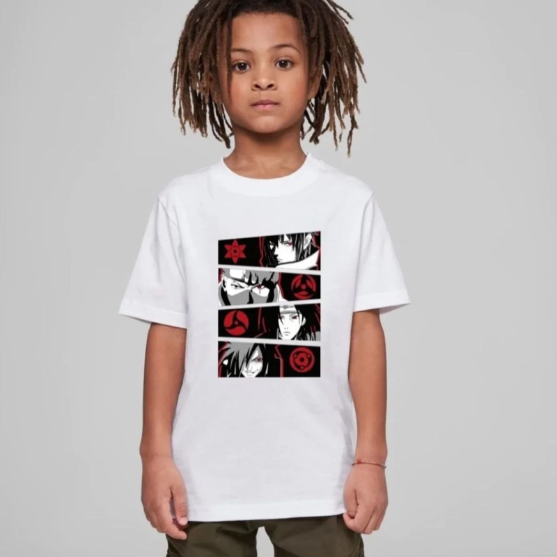 Çocuk   Baskılı T-Shirt - Beyaz