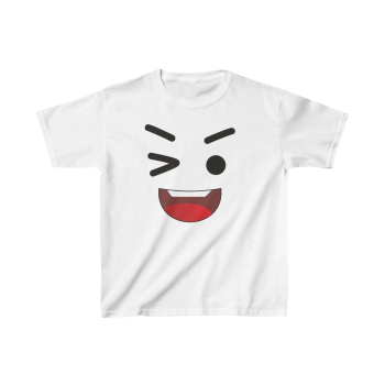 Çocuk Baskılı T-Shirt - Beyaz