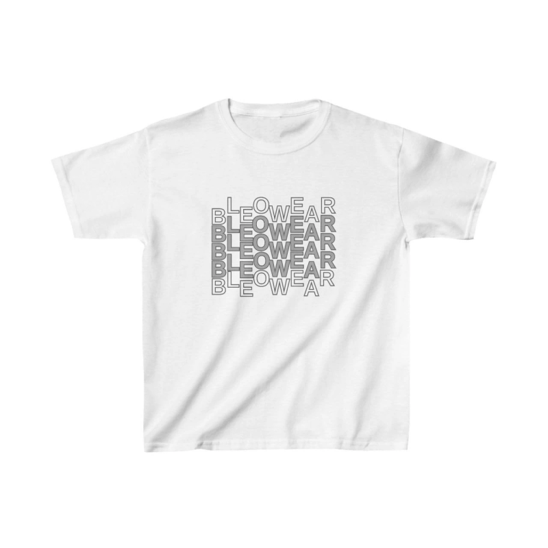 Çocuk Baskılı T-Shirt - Beyaz