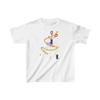 Çocuk Baskılı T-Shirt - Beyaz