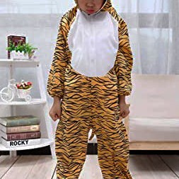 Çocuk Kaplan Kostumu - Aslan Kostümü