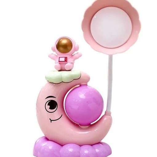 Çocuk Odası Ay ve Astronot Desenli Gece Lambası