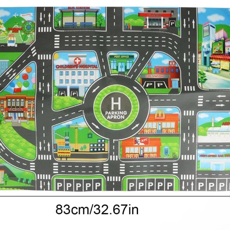 Çocuk Oyun Matı (Mutlu Şehir Hayatı)