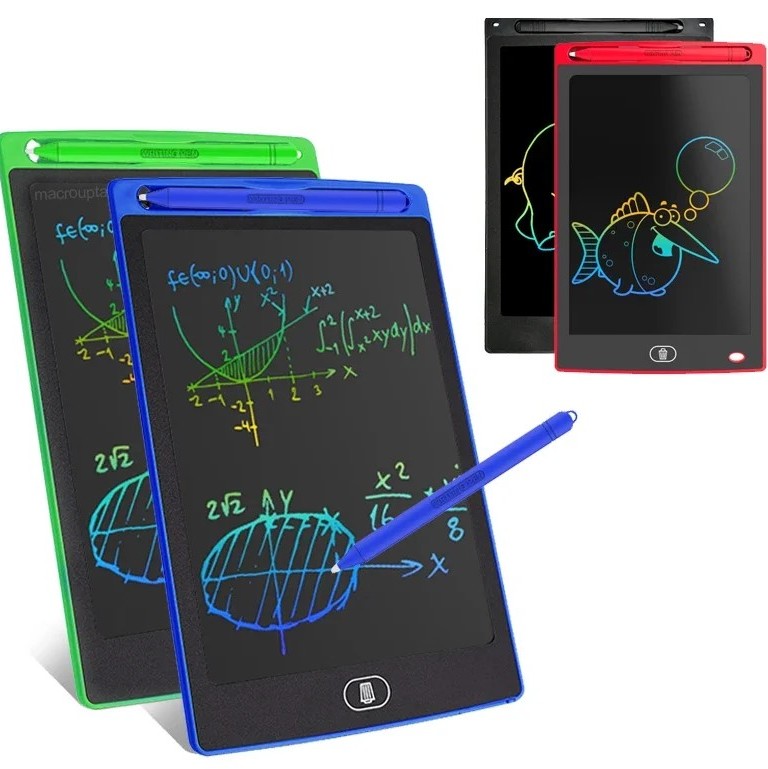 Çocuklar İçin Eğitici Renkli Çizim Tableti 10 İnç