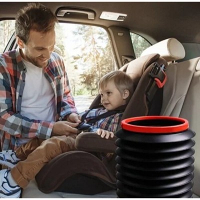 Çok Amaçlı Katlanabilir Araç İçi Kova 