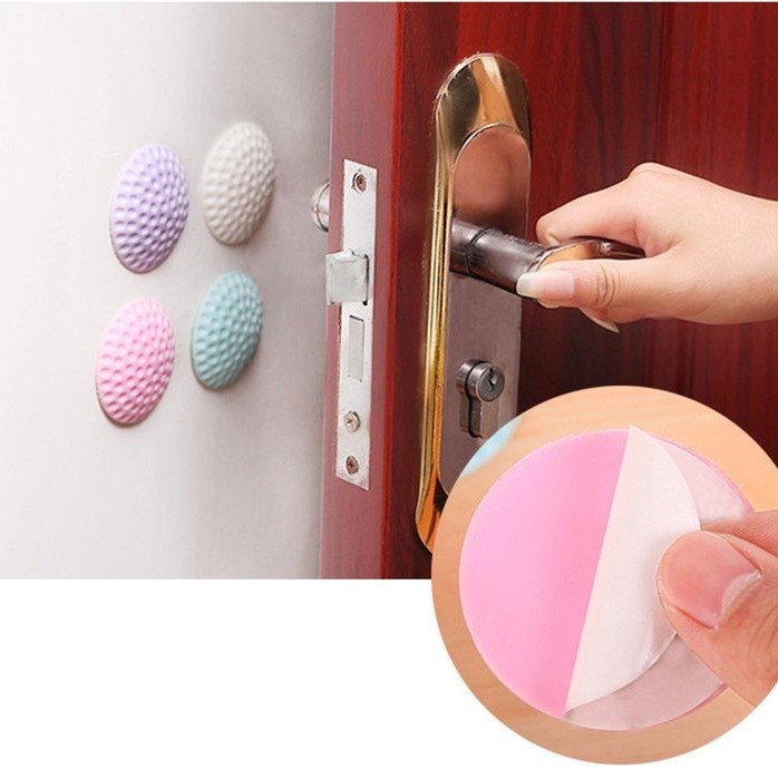 Çok Amaçlı Silikon Kapı Duvar Koruyucu Tampon - 4lü Paket