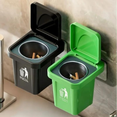 Çöp Kutusu Tasarımlı Duvar Küllüğü 