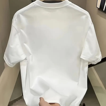 Day One Baskılı Oversize Bisiklet Yaka T-shirt - Beyaz - Day One Baskılı Oversize Bisiklet Yaka T-shirt - Beyaz -