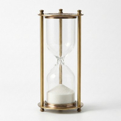 Dekoratif Cam Kum Saati 7x18 cm 