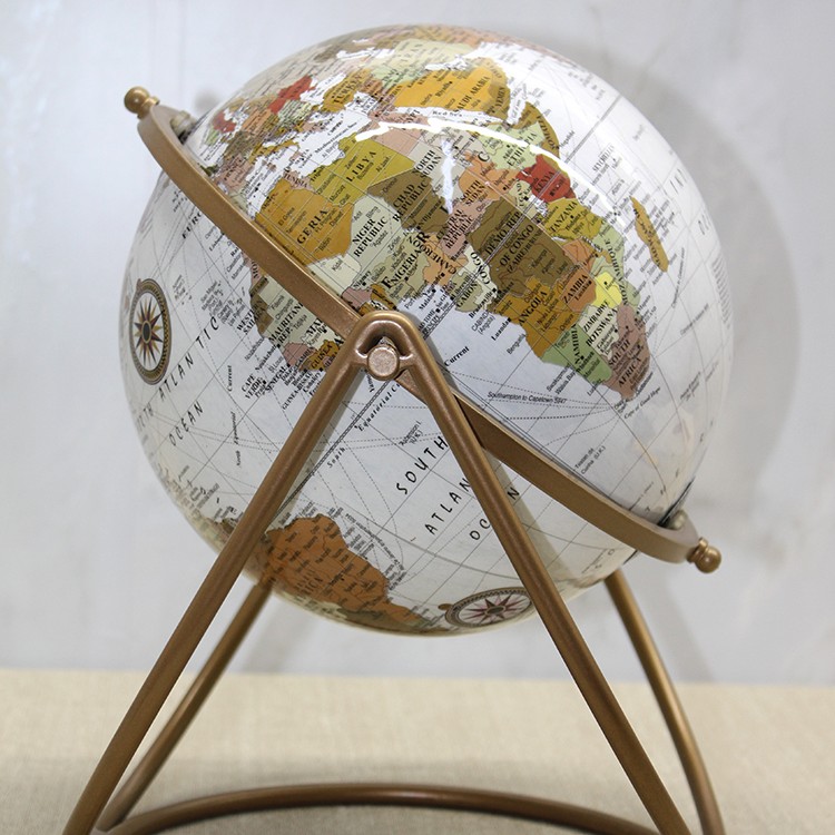 Dekoratif Metal Standlı Dünya Küre - Model 4 