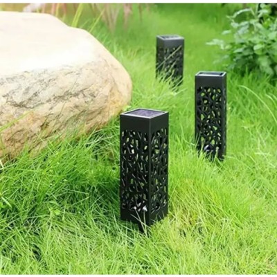 Dekoratif Solar Güneş Enerjili Bahçe Aydınlatması Yürüyüş Yolu Seti (6 Adet)