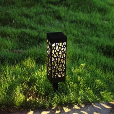 Dekoratif Solar Güneş Enerjili Bahçe Aydınlatması Yürüyüş Yolu Seti (6 Adet)