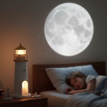 Deniz Feneri Projektör Gece Lambası 