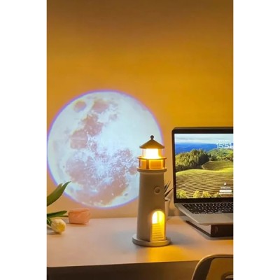 Deniz Feneri Projektör Gece Lambası 