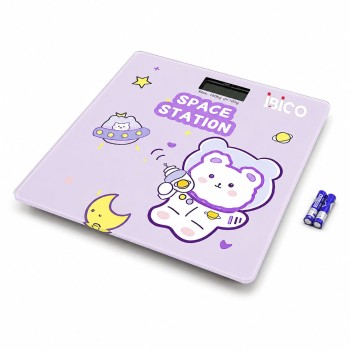 Dijital Cam Tartı - Sevimli Desenli Tasarım - LCD Ekran - Pilli 
