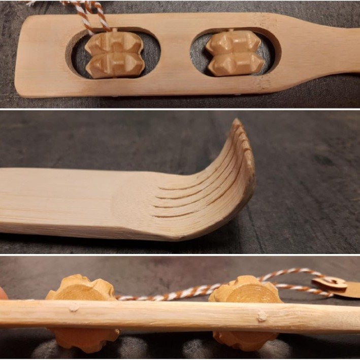 Doğal Bambu Kaşınma Ve Masaj Sopası