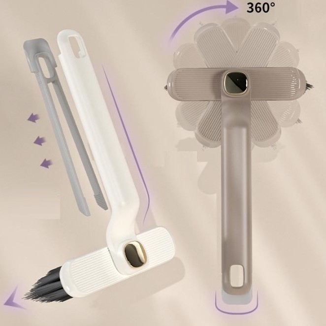 Döner Başlıklı Temizlik Fırçası Cımbızlı