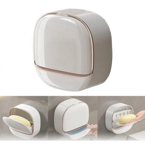 Drenaj Hazneli Kapaklı Katı Sabunluk 