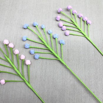 El Örgüsü Dekoratif Tomurcuk Çiçeği 