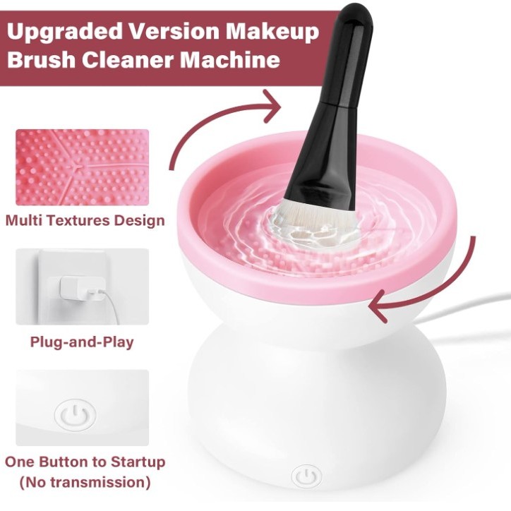 Elektrikli Makyaj Fırçası Temizleyici