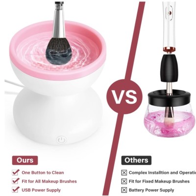 Elektrikli Makyaj Fırçası Temizleyici