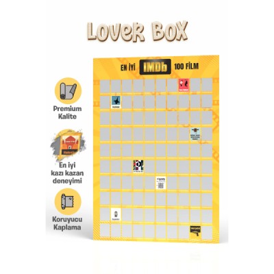 En iyi IMDb 100 Film - Kazı Kazan Posteri