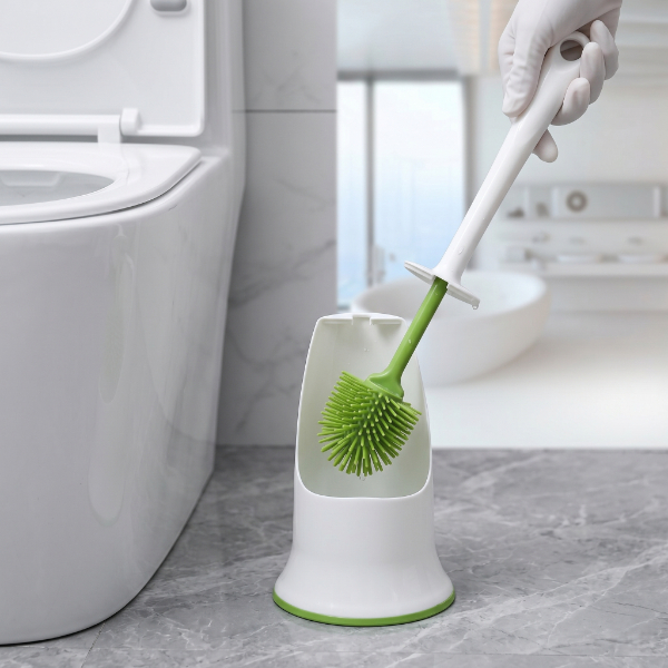 Ergonomik Silikon Tuvalet Fırçası Ergonomik Silikon Tuvalet Fırçası
