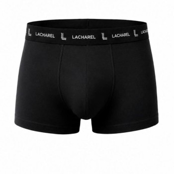 Erkek Likralı Pamuklu Nefes Alan Penye Boxer 3'lü Paket - Siyah - Gri - Lacivert