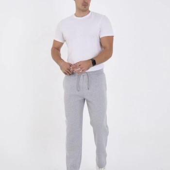 Erkek Üç İplik Basic Eşofman Pantolon - Gri