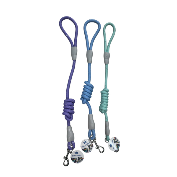 Evcil Hayvan Fitil Gezdirme Tasması 12 mm x 120 cm