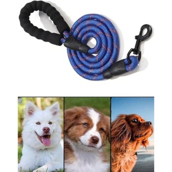 Evcil Hayvan Reflektörlü Fitil Gezdirme Tasması 10 mm x 120 cm 