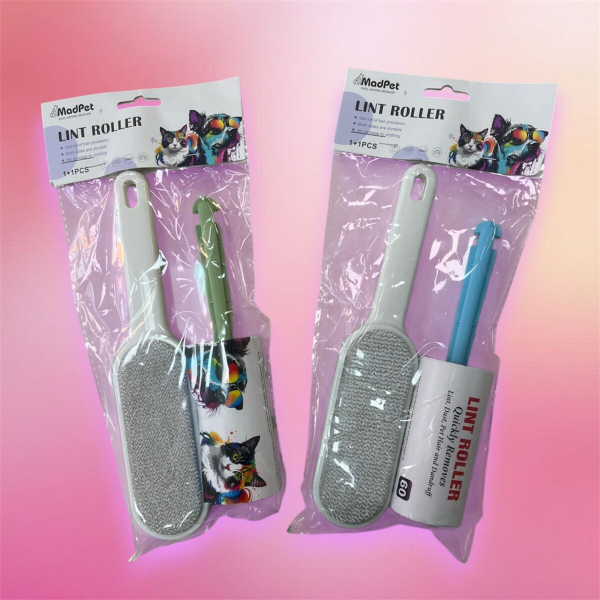 Evcil Hayvan Tüy Toplama Seti - 60 Yaprak Rulo ve Manyetik Tüy Toplama Aparatı 