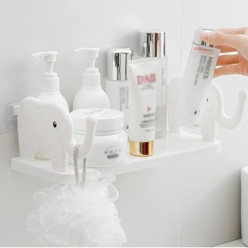 Fil Desenli Yapışkanlı Çok Amaçlı Raf