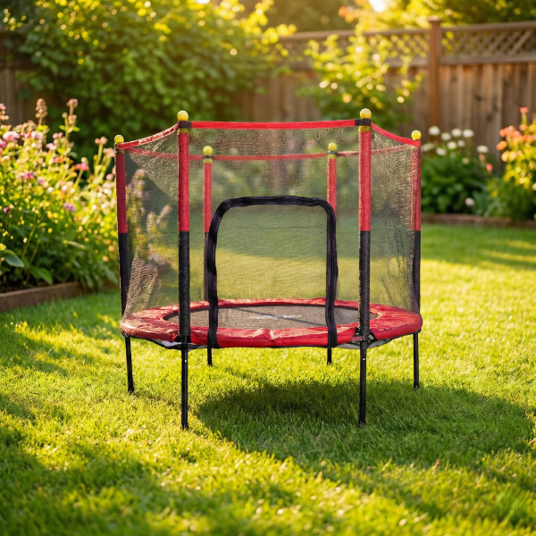 Fileli 140 cm Büyük Boy Trambolin 