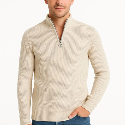 Fitilli Triko Kazak 3’lü Set – Mint Yeşili, Siyah, Bej