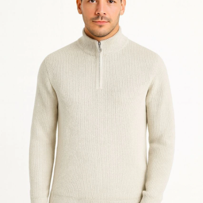 Fitilli Triko Kazak 3’lü Set – Mint Yeşili, Siyah, Bej