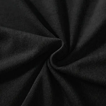 fiyonk Ön Arka baskılı siyah oversize   Kısa Kol t-shirt- Siyah -