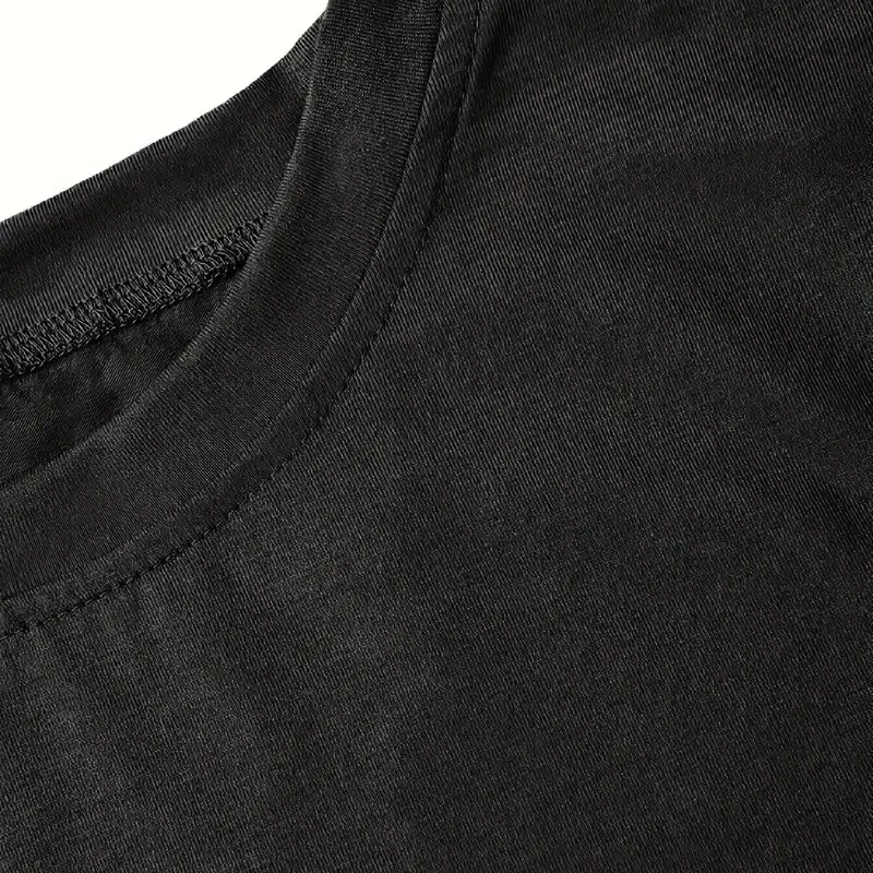 fiyonk Ön Arka baskılı siyah oversize   Kısa Kol t-shirt- Siyah -