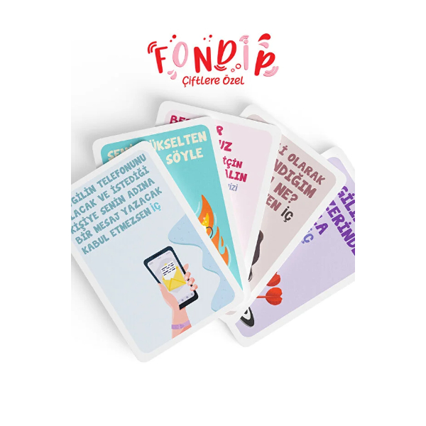 Fondip Çiftlere Özel Kart Oyunu