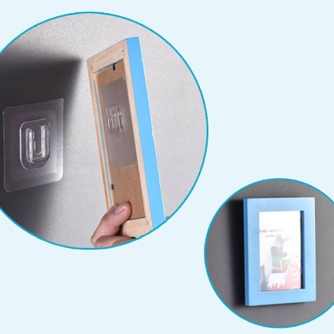 Geçmeli Klips Eşya Sabitleme Askısı 10'lu Set