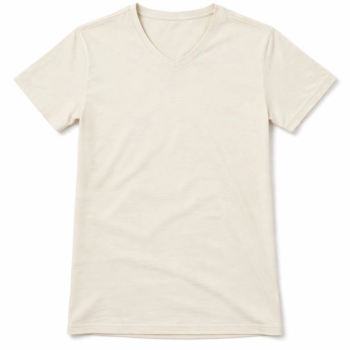 Genç Erkek Çocuk V Yaka Tişört Model - Taş