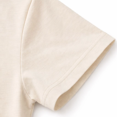 Genç Erkek Çocuk V Yaka Tişört Model - Taş