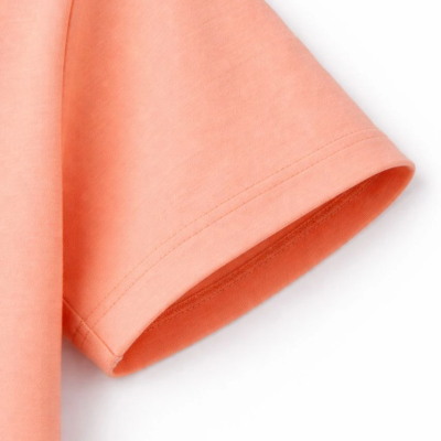 Genç Erkek Çocuk V Yaka Tişört Model - Toz Pembe