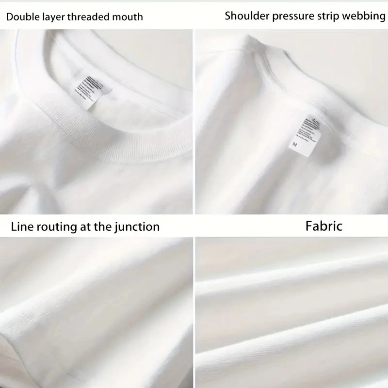 Geniş Kesim Pamuklu Tişört - 