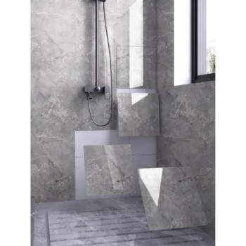 Gri Mermer Desen Duvar Sticker (30x30)