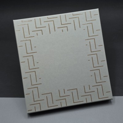 Gri Renk Defter Ve Metal Roller Kalem Seti